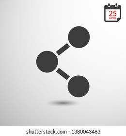 Share sign icon. 
