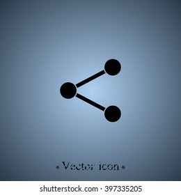 Share sign icon.