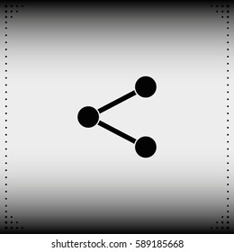 Share sign icon.