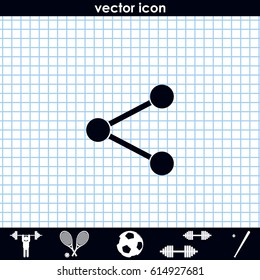 Share sign icon.