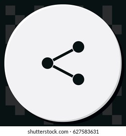 Share sign icon.