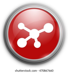 Share sign icon. Link technology symbol