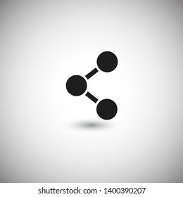 Share sign icon. Vector web design