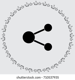 Share sign vector icon
