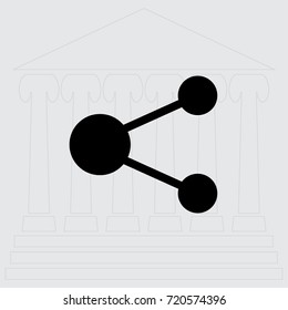 Share sign vector icon