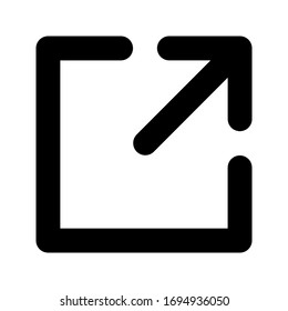 Compartir icono de vector de signo en segundo plano
