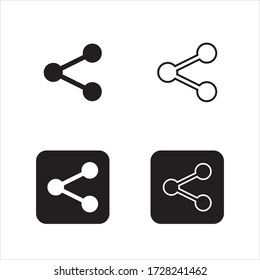 Ilustración de iconos de vectores sencillos