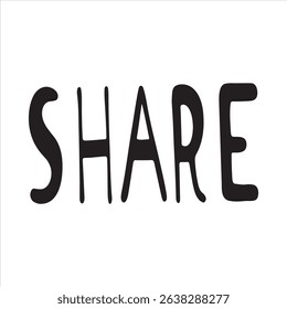Share to Social Media Icon – Symbol for Content Sharing, Messaging, and Online Engagement
