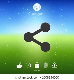 Share symbol icon