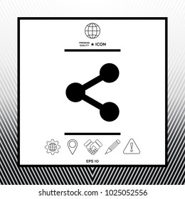Share symbol icon