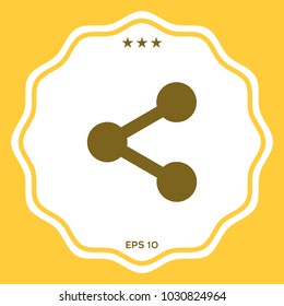 Share symbol icon