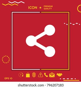 Share symbol icon