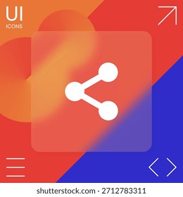 Symbol teilen, Elemente für Ihr Design