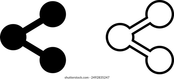 share symbol icon vector design