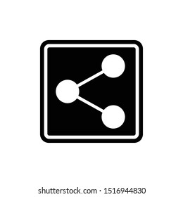 Share Symbol Icon Vector Illustration