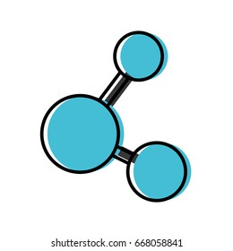 share symbol isolated icon