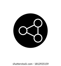 Share symbols for your website designs, apps, UI, brochures, banners, templates. Vector illustration, EPS10, pixel perfect.