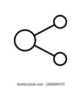 share technology devices to sharing icon vector 