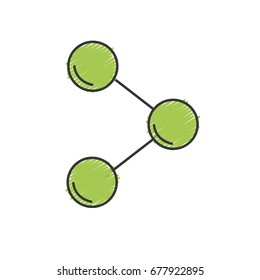 share technology icon to communication information