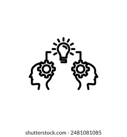 Share Thoughts Speech Bubble Icon for Social Media and Communication