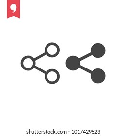 Share vector icon