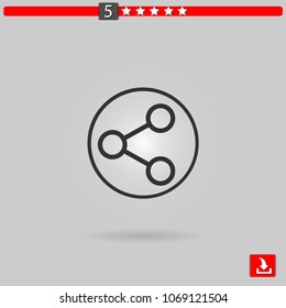 share vector icon