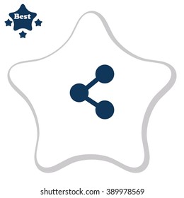 Share vector icon