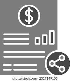 Icono de compartición vectorial. Se puede usar para imprimir, móviles y aplicaciones web.