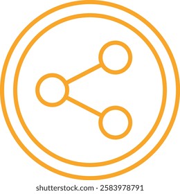 Share vector icon. Can be used for printing, mobile and web applications.