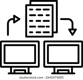 Share vector icon. Can be used for printing, mobile and web applications.