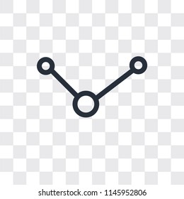 Share vector icon isolated on transparent background, Share logo concept