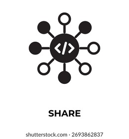 share Vector, Icono O Logotipo Ilustración De Símbolo Aislado