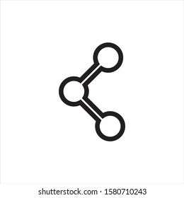 share vector icon, to send something. from eps10