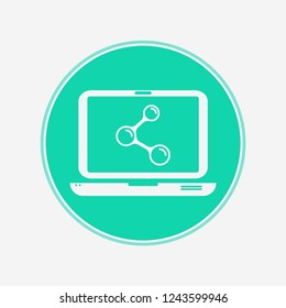 Share vector icon sign symbol