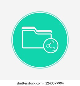 Share vector icon sign symbol