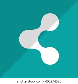 share vector illustration , vector icon