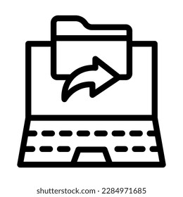Share Vector Line Icon Design