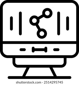 Share Vector Line Icon Element