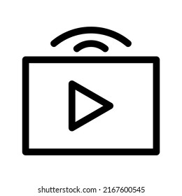 share video icon or logo isolated sign symbol vector illustration - high quality black style vector icons
