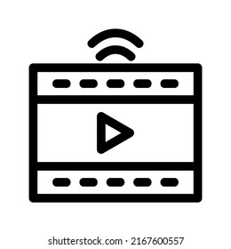 share video icon or logo isolated sign symbol vector illustration - high quality black style vector icons
