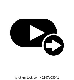 share video icon or logo isolated sign symbol vector illustration - high quality black style vector icons
