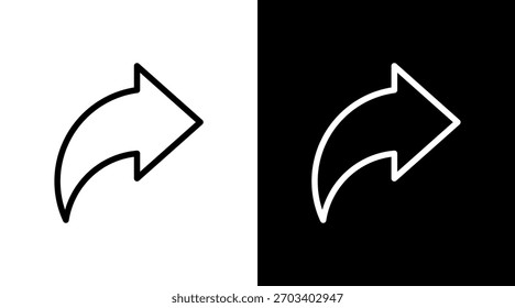 Weißes Symbolset-Design teilen