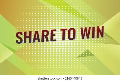 Teilen Sie uns zu gewinnen Wort Vektorgrafik blauen Linien 3d-Stil für Social Media Landing Page, Vorlage, i, Web, Mobile App, Poster, Banner, Flyer, Hintergrund, Geschenkkarte, Coupon, Etikett, Wallpaper