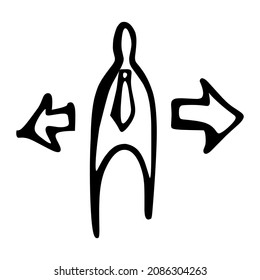 share work of business hand drawn illustration