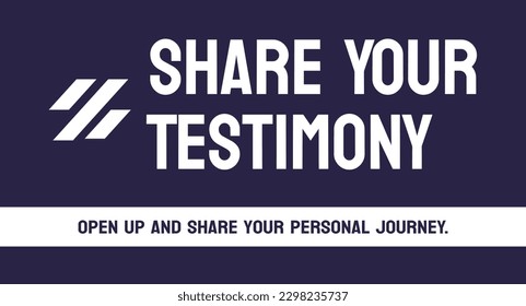 Comparte tu testimonio: Compartir experiencias o creencias personales.
