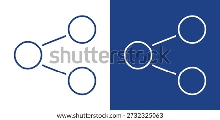 Shared Blue And White Icon Style Collection