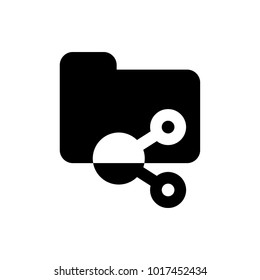 shared folder vector icon