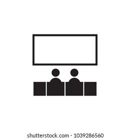 shared movie icon. Detailed icon of friendship and relationships icon. Premium quality graphic design. One of the collection icon for websites, web design, mobile app on white background