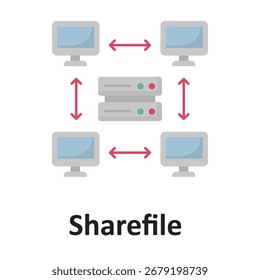  sharefile  Vector Icon which can easily modify or edit

