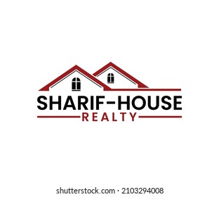 SHARIF HOUSE REALTY REALESTATE LOGO